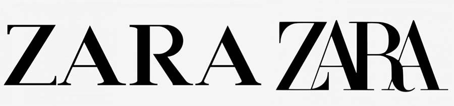 5 cuộc “cách mạng” logo tưởng không thua mà thua không tưởng - Ảnh 1 Logo đổi mới của Zara