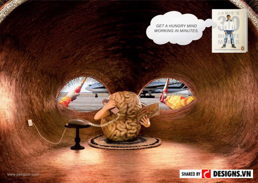 Khi bạn đói thì não bộ hoạt động như thế nào? Bận rộn và có vẻ hơi lộn xộn phải không? Đã tới lúc đi nạp lại năng lượng rồi não ơi!