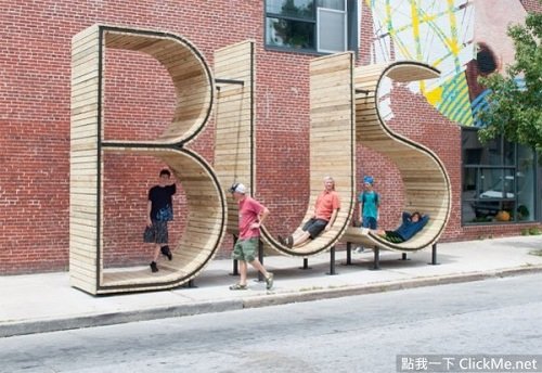 Trạm xe hình chữ "Bus" ở bang Maryland, Mỹ