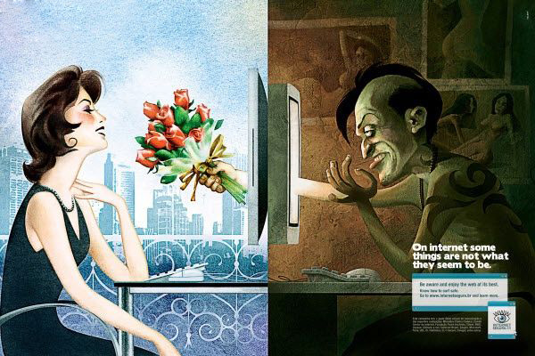 Đừng quá tin tưởng vào thế giới ảo . Mọi thứ có thể không thực sự tốt đẹp như bạn tưởng.